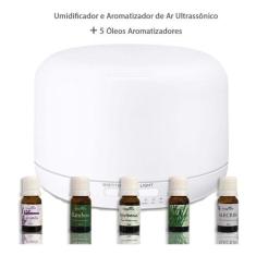 Umidificador De Ar Purificador Aroma Difusor Portátil Led - Bagnare Co