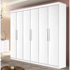 Guarda Roupa Casal 6 Portas 4 Gavetas 100% Mdf Leblon D'doro - D Doro 