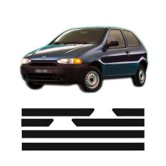 Friso Lateral Fiat Palio 1996 A 2000 2 Portas 686A