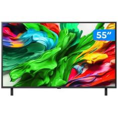 Smart TV 55" LG 4K QNED MiniLED 55QNED85ASG WebOS 25 Processador 8 AI 