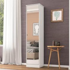 Armário Multiuso 1 Porta com Espelho Reflex II Demóbile