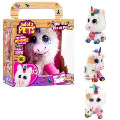 Bicho Ursinho De Pelúcia Adota Pets Com Acessórios Multikids