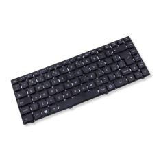Teclado para Notebook bringIT compatível com Positivo XC3650 ABNT2, Pr