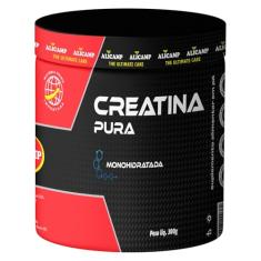 Creatina Pura Monohidratada ALICAMP 300g com laudo