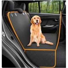 Capa Protetora Banco Carro Luxo Cão Gato Pet Meepets + Guia