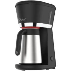 Cafeteira Elétrica Oster Black, 0.7L, 110V, Preto Inox - OCAF400