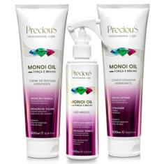 Kit Monoi Oil Creme de Pentear Hidratante 300ml + Monoi Oil Condiciona