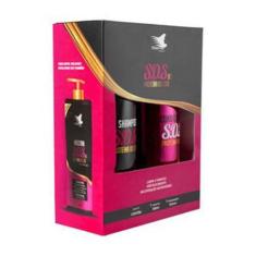 Kit Shampoo E Condicionador Sos Uti Proteína Do Leite - Alise Hair Pro