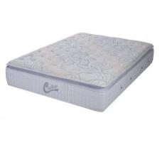 Colchão Queen Castor Vitagel Super Luxo Pocket One Face 158X198X29, Ci