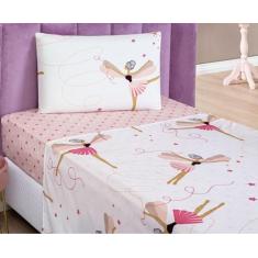 Jogo De Cama Lençol Bouti Kids Solteiro Infantil Com 03 Peças Estampad