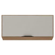 Armário Aéreo Para Cozinha Firenze 1 Porta Amêndola Touch Nude Prime Tx - Demóbile