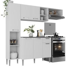Armário De Cozinha Compacta Smart Multimóveis Mp2220 Branco Branco
