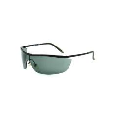 Óculos De Sol Retro Prorider Preto Fosco Com Lente Verde 725