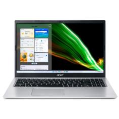 Notebook Acer Core i3-1115G4 4GB 512GB SSD Tela Full HD 15.6” Windows 11 Aspire 3 A315-58-32UT