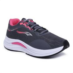Tênis Academia Esportivo Feminino Leve Macio Dia Dia - Yes Basic, Graf