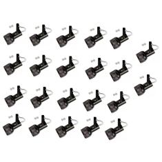 Kit 22 Spot Trilho Perfilado Eletro calha Par20 Bulbo OL1