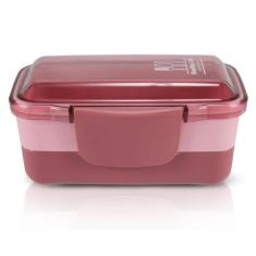 Pote Marmita de 2 Andares 950ml Concept - Jacki Design, Rosa