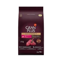 Ração GranPlus Gourmet para Cães Adultos de Porte Mini Sabor Ovelha e 