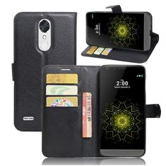 Capa para LG LV5, capa carteira flip de couro PU premium com compartimento para cartão, suporte e fecho magnético [capa interna de TPU à prova de choque] Compatível com LG LV5
