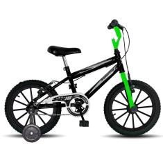 Bicicleta Infantil Aro 16 South Ferinha para Meninos Com Rodinha de Treino-Masculino