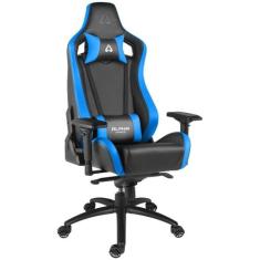 Cadeira Gamer Alpha Gamer Polaris Racing, Black Blue