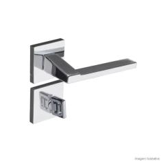 Fechadura Chopin Cromado Banheiro Cromado