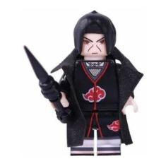 Boneco Blocos De Montar Uchiha Itachi Akatsuki Naruto