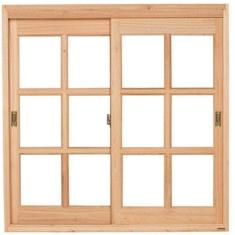 Janela De Correr Quadriculada JE221 120cm x 180cm Esel