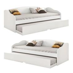 Conjunto 2 Bicama Solteiro Funny Iii Branco