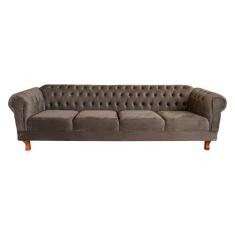 Sofá Chesterfield Capitone Duque Azul Marinho 1,80cm - novo encanto, C