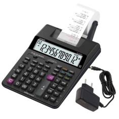 Calculadora Com Bobina Casio Hr-100rc-bk Bivolt Original, Preto