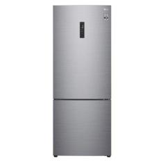 Geladeira LG Inverter Bottom Freezer 451L Platinum GC-B569NLL2 220V, P