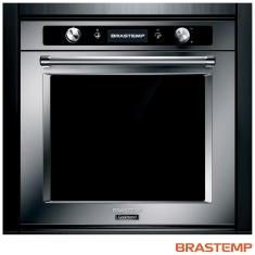 Forno de Embutir Elétrico Brastemp Gourmand 73 Litros Inox com Função Convecção e Meat Control - BOC60BR