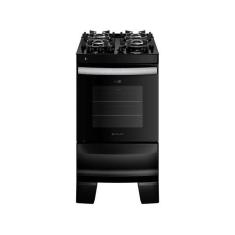 Fogão Atlas 4 Bocas Agile Up Com Mesa de Vidro Preto - Bivolt, Preto, 