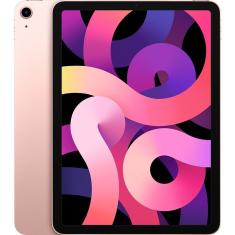 iPad Air 10,9" Apple (Wi-Fi) 256GB Ouro Rosa