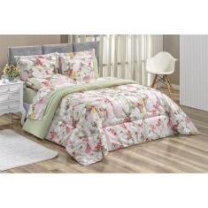 Kit Edredom Naturale Casal King 3 Peças 200 Fios Killy