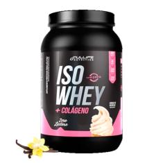 Whey Isolado Sem Lactose Com Colageno e Zero Açúcar 907g (907g, Baunilha)