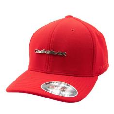 Bone plate type silver red - QUIKSILVER,  P, Vermelho
