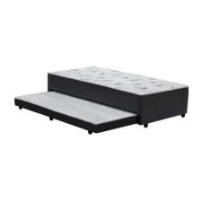 Cama Box Conugada D28 Solteiro Com Cama Auxiliar Bicama - Box Shop Móv