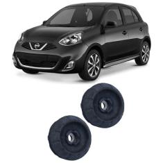 Coxim do Amortecedor Nissan March Dianteiro 2011 Até 2020 O Par - Skyl