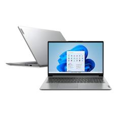 Notebook Lenovo IdeaPad 1i, Core i5-1235U, 8GB RAM, SSD 256GB, 15IAU7, 82VY0014BR, Tela 15.6&quot; Antirreflexo Windows 11