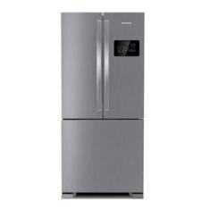 Refrigerador Brastemp Frost Free French Door 554 Litros Inox BRO85AK – 127 Volts 110
