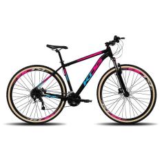 Bicicleta MTB Aro 29 KOG 27V Freio Hidráulico Cubos k7