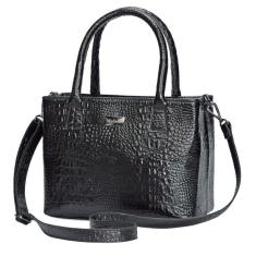 Bolsa Feminina Média Tiracolo Transversal em Couro