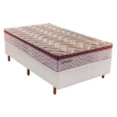 Cama Box Solteiro: Colchão Molas Ensacadas Paropas MasterPocket Esplên