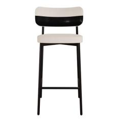 Banqueta Alloa Fixa com 4 Pés 50 X 44,7 X 163,5cm com 1 Unidade - Meta