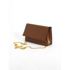 Bolsa De Mão Clutch Casamento Luxo Cedro Brilho Com Alça Cedro Brilhan