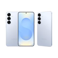 Celular Samsung Galaxy S25 5G, 256GB, 12GB RAM, Câmera Tripla de 50+12+10, Tela Grande de 6.2", Azul