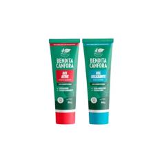 KIT MASSAGEM BENDITA CÂNFORA: ATIVE + RELAXANTE