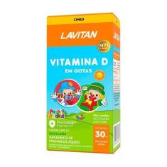 Lavitan Vitamina-D Solução Oral Sabor Limão 30ml